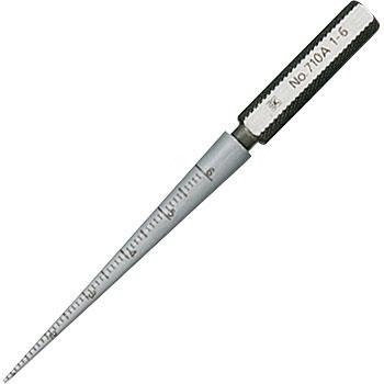 1~6mm Thước đo khe hở hình nón Niigata Seiki TPG-710A