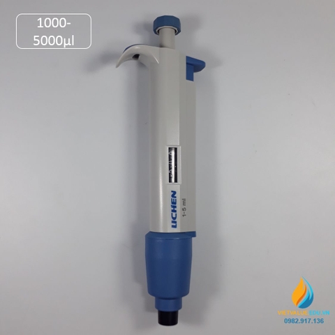 Micropipette 1000-5000μl đơn kênh Lichen, micropipet hút phòng thí nghiệm