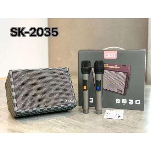 Loa Karaoke Bluetooth Qixi SK-2035 Xách Tay