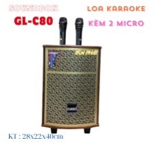 Loa Kéo Soundbox GL-C80 Bass 20cm-Công Suất 60w