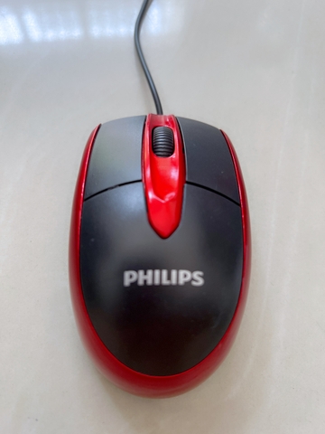 Mouse PHILIP ĐỎ CỔNG USB