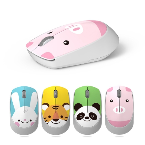 MOUSE KO DÂY T100 HÌNH THÚ CUTE