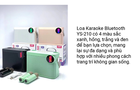 Loa Karaoke Bluetooth Mini YS2-14—2 Micro