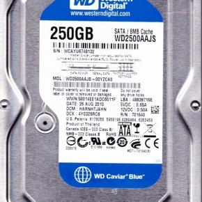 HDD 250Gb SEAGATE,WD  