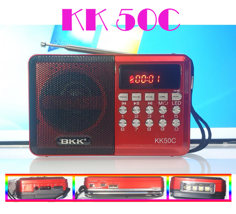 LOA THẺ NHỚ FM USB BKK K50C