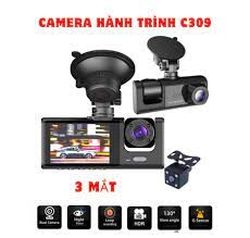 Camera Hành Trình C309 ( 3 Mắt Cam ) 1080p- Ghi Âm