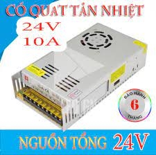 Nguồn Tổng 24v-10a Có Quạt