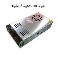 Nguồn Tổ Ong 12v-30a--Có Quạt