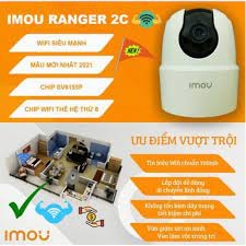 Camera wifi imou 2E IPC-TA42P-D ( 4.0mp )