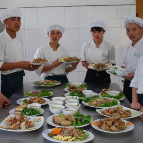 Kỹ thuật Chế biến món ăn Á 3 tháng - Đào tạo theo yêu cầu