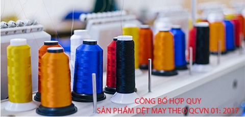 Danh mục sản phẩm Dệt may phải công bố hợp quy