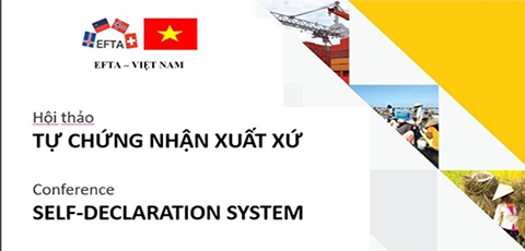 Doanh nghiệp được tự chứng nhận xuất xứ hàng hóa theo hiệp định giữa Việt Nam - EU