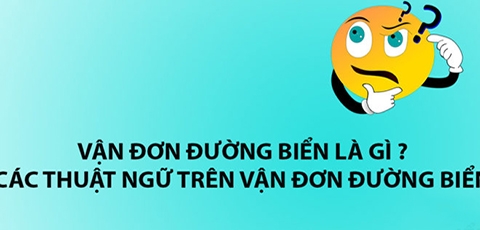 Vận đơn đường biển - Bill of Lading là gì?