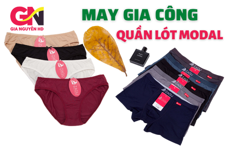 Công ty sản xuất quần lót Modal nam nữ cao cấp TPHCM
