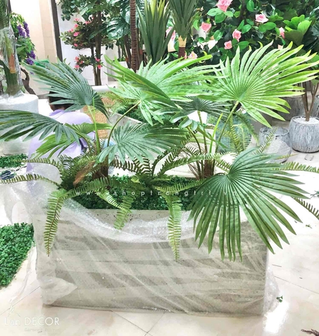 THIẾT KẾ BỒN CÂY CỌ TIỂU CẢNH TRANG TRÍ NHÀ ĐẸP (140CM) - BC098