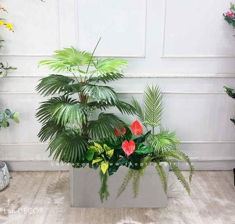 TỔNG HỢP NHỮNG MẪU BỒN CÂY TRANG TRÍ TIỂU CẢNH XANH MÁT