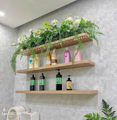 Bồn Hoa Thiết Kế Trang Trí Cửa Hiệu (120x18cm)- BC127