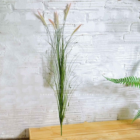 Cỏ Lau Giả- Cành Cỏ Lau Giả Thiết Kế Lan Decor, Trang Trí Kệ Cây, Tiểu Cảnh Lau Giả Quán Cafe Độc Đáo - CC1087