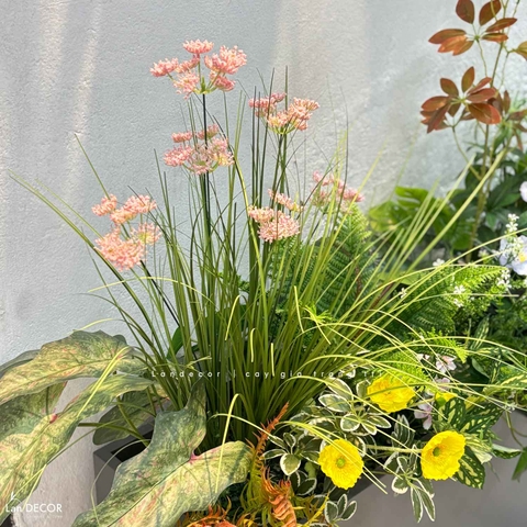 Hoa Hồi Hương Giả- Cành Hoa Hồi Hương Giả Trang Trí Chậu Cây, Bồn Tiểu Cảnh Đẹp Tự Nhiên- CC1085