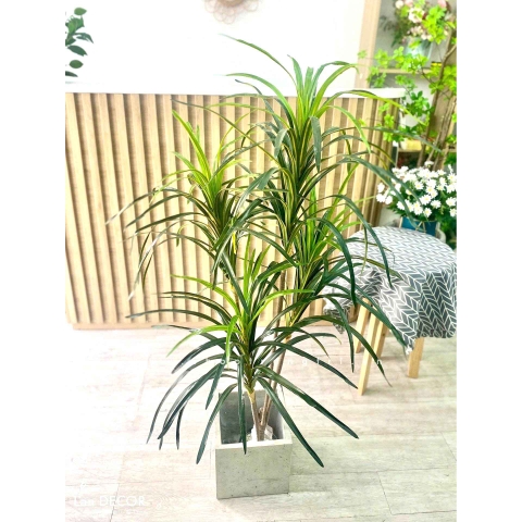 Cây Giả Trang Trí- Cây Phất Dụ, Cây Phú Quý Decor Nội Thất (125cm) - LC2902-3