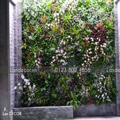 CÔNG TRÌNH TƯỜNG CÂY GIẢ - TC111