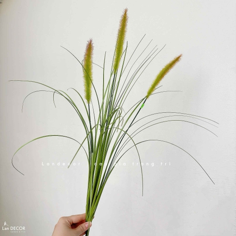 Cỏ Lau Giả- Cành Cỏ Lau Giả Thiết Kế Lan Decor, Trang Trí Kệ Cây, Tiểu Cảnh Lau Giả Quán Cafe Độc Đáo - CC1087