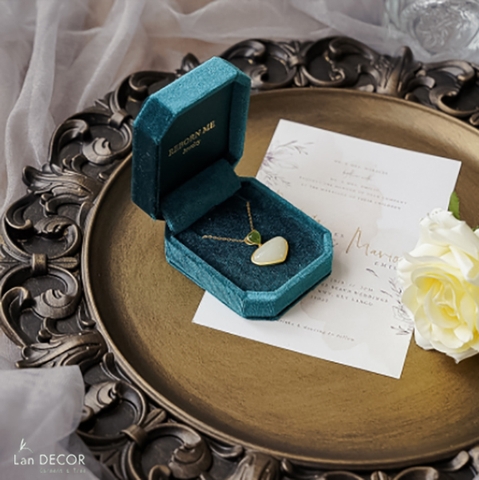 Đĩa trang trí Retro, chụp hình sản phẩm, trang trí decor nhà sang trọng Landecor - DC028