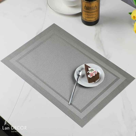 Tấm Lót Bàn Ăn, Tấm Lót Chống Thấm , Cách Nhiêt 30x45cm (Hàng Đẹp Loại 1) - TL109