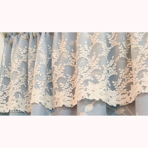 Ren hoa dây trang trí, may khăn rèm thiết kế Landecor - REN24