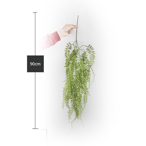 Cành Lá Giả Trang Trí, Cành Dương Xỉ Rủ Trang Trí Không Gian Xanh - HC1003