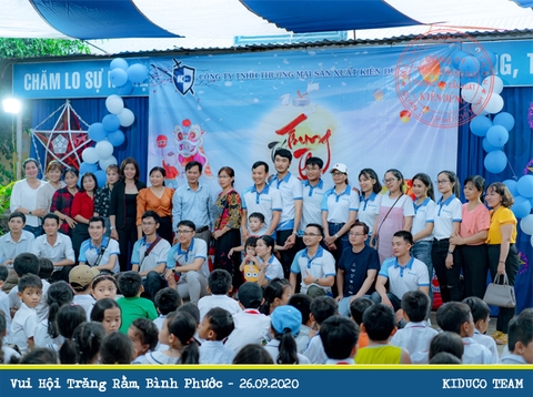 Vui Trung thu 2020 tại trường tiểu học Thanh Phú, Bình Phước