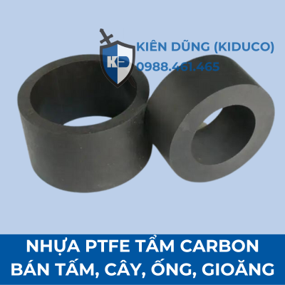 Carbon Filled PTFE Gasket, Sheet - Gioăng, Tấm Teflon pha Carbon