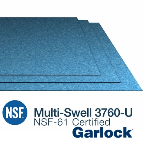 Gioăng tấm giãn nở làm kín Garlock Multi-Swell™ Style 3760-U (NSF-61 Certified)
