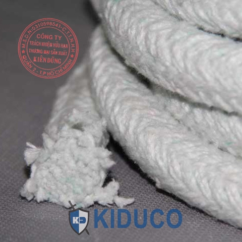 Dây sợi gốm chịu nhiệt cao Kiduco Ceramic Fiber Rope