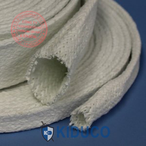 Ống lót bảo ôn cách nhiệt Kiduco Ceramic Fiber Braided Tube