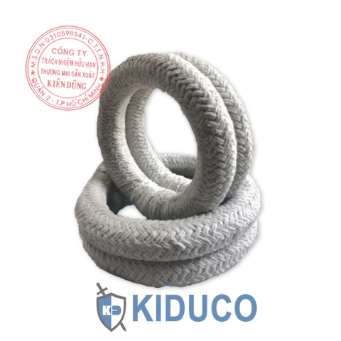 Vòng bện sợi gốm chịu nhiệt Kiduco Ceramic Fiber Braided Ring