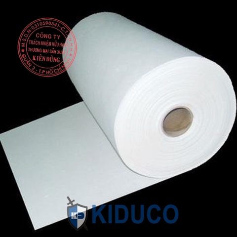 Bông gốm cách nhiệt dạng giấy Kiduco Ceramic Fiber Paper