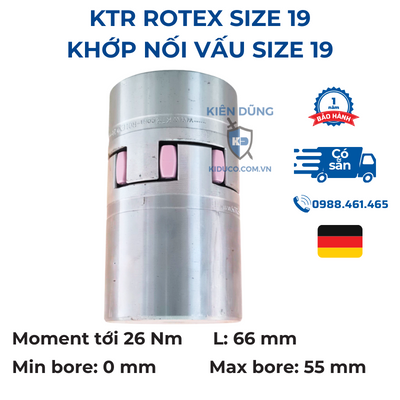 Trọn Bộ Khớp Nối Vấu KTR Rotex 19