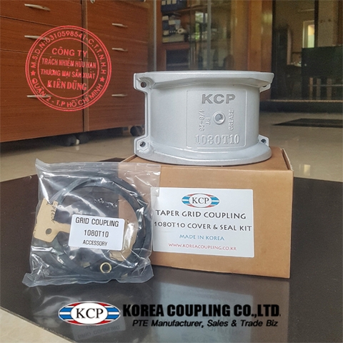 Bộ vỏ nhôm cho khớp nối lò xo KCP Taper Grid Coupling T10