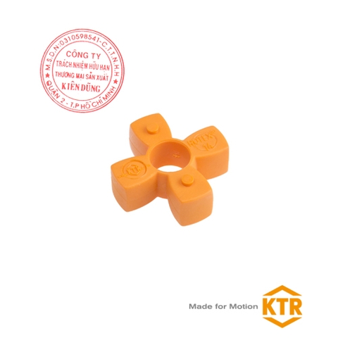 Đệm giảm chấn cho khớp nối KTR Rotex 14 92ShA ORANGE