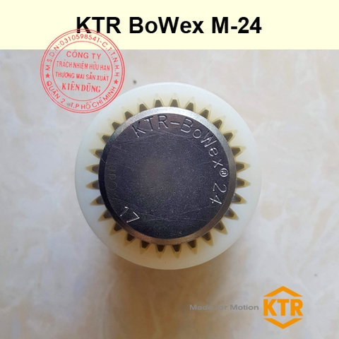 Khớp nối răng vỏ nhựa KTR BoWex M-24 Gear Coupling