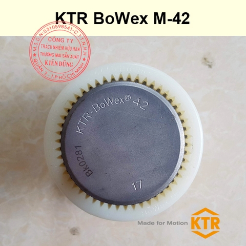 Khớp nối răng vỏ nhựa KTR BoWex M-42 Gear Coupling