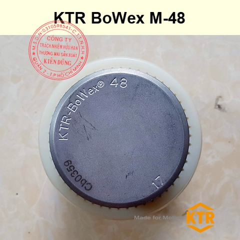 Khớp nối răng vỏ nhựa KTR BoWex M-48 Gear Coupling