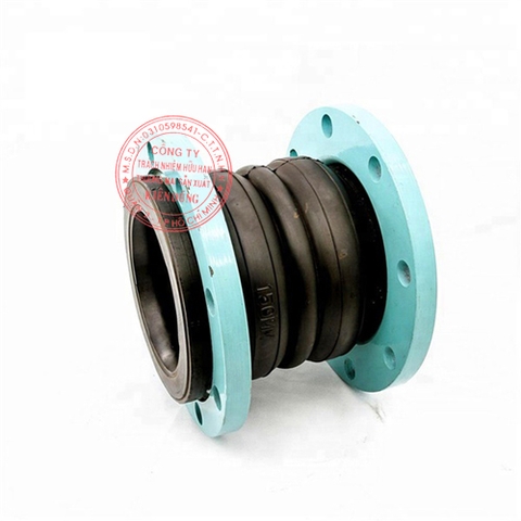 Khớp nối mềm cầu đôi Carbon Steel Flange Double Sphere Rubber Joint