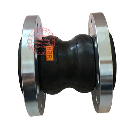 Khớp nối mềm cao su NBR Twin Sphere Rubber Expansion Joint