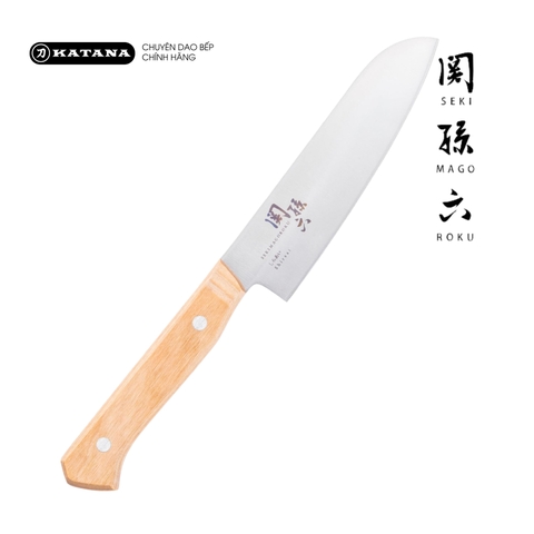 Dao thái đa dụng Nhật Bản cao cấp KAI Shiraai Santoku - AB5481 (145mm)