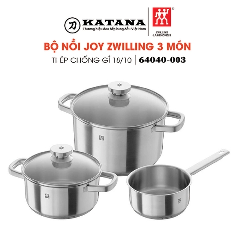 ZWILLING - Bộ nồi Joy - 3 món