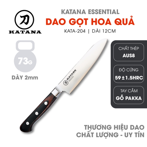 Dao bếp gọt hoa quả KATANA Essential Petty - KATA204 (120mm)