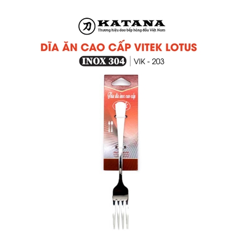 Dĩa ăn inox cao cấp VITEK Lotus