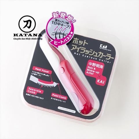 Dụng cụ uốn mi tự động cao cấp Nhật KAI KQ0340 chạy pin